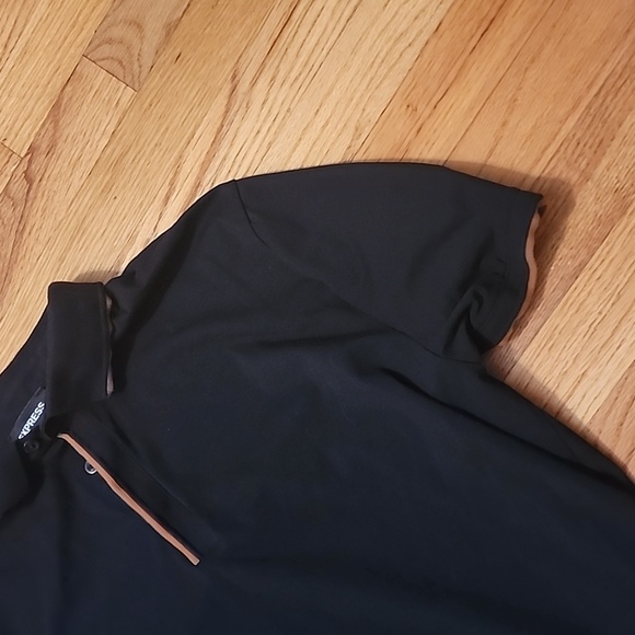 Express black and brown polo - Picture 2 of 3